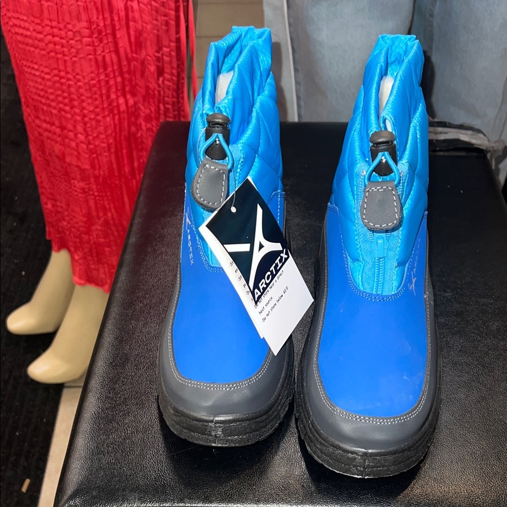 Arctix Kids Vibrant Blue and Charcoal Snow Boots